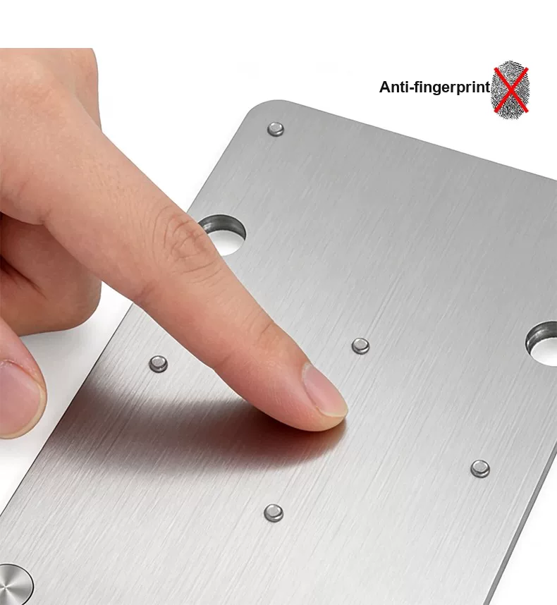 Anti-fingerprint surface